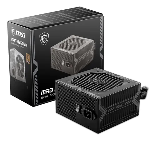 [4677] Fuente Msi 550W Mag A550Bn 80P Bronze