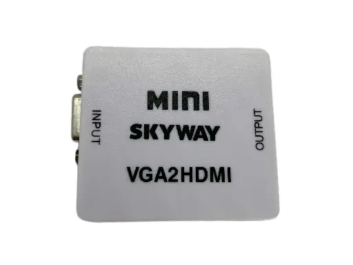 [4696] Adaptador Vga A Hdmi + Plug (Conversor) Skyway