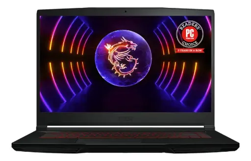 [4752] Notebook Gamer Msi Thin GF63 I5 10500H / 8Gb / 256Gb / GTX 1650 4Gb / W10 / Teclado Ingles