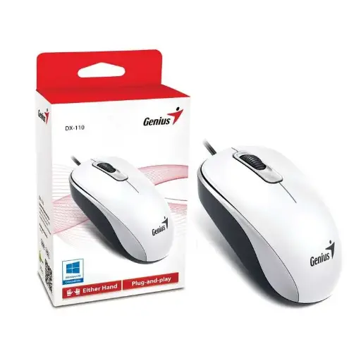 [4783] Mouse Genius Dx-120 Blanco Usb