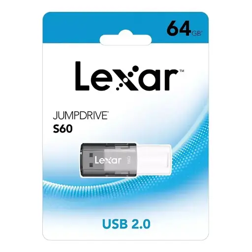 [4814] Pendrive Lexar 64Gb Jumpdrive S60