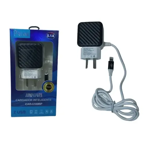 [4986] Cargador Iphone 5.1 Amper Inova Car-5100Bp