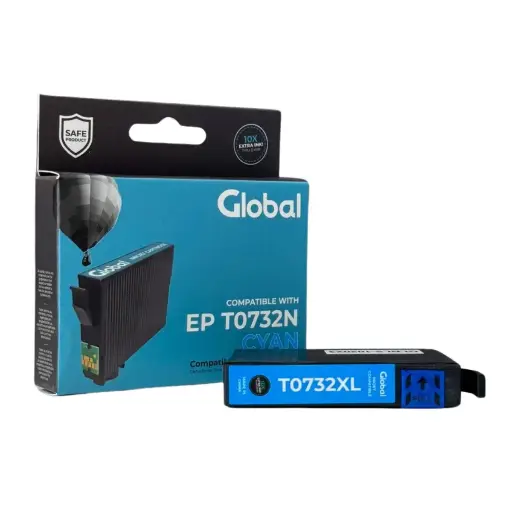[5002] Epson T0732N Cyan Global