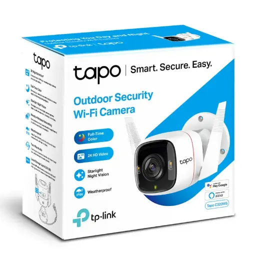 [5063] Camara Ip Tplink Tapo C320Ws Wifi Exterior Color Night