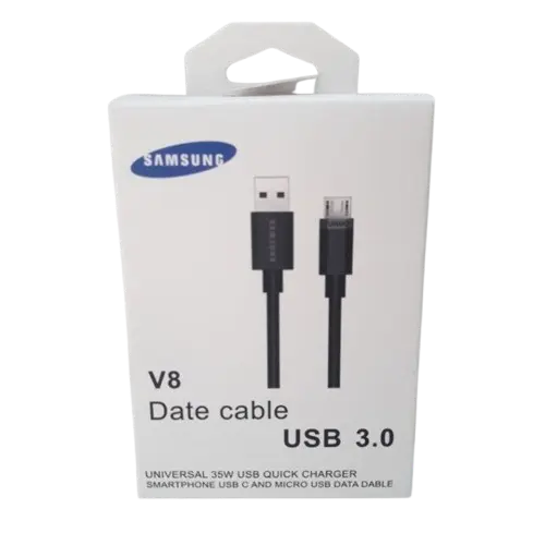 [5108] Cable V8 Samsung 3.1A Caja