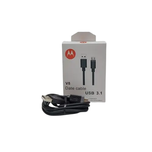 [5109] Cable V8 Motorola 3.1A Caja