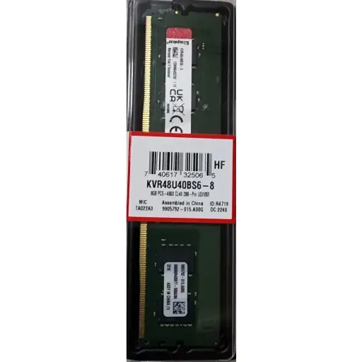 [5132] Memoria Ddr5 8Gb 4800Mhz Kingston