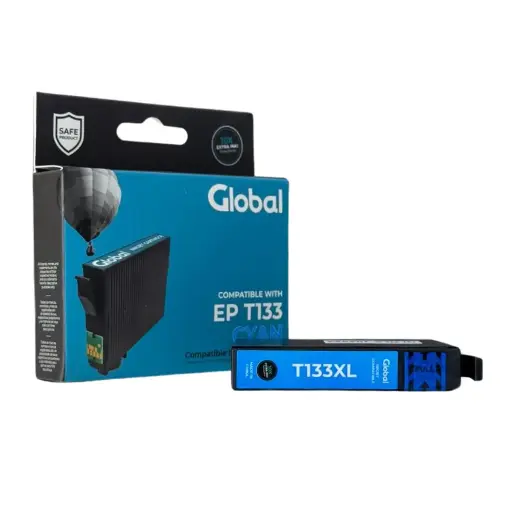 [5313] Epson T133 Cyan Global
