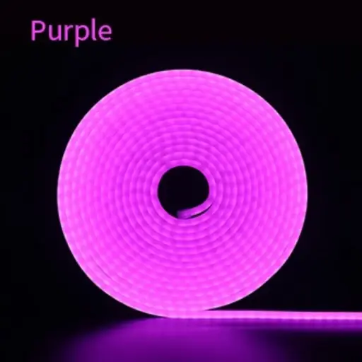 [5320] Tira Neon Violeta 5 Metros con Fuente Videomax
