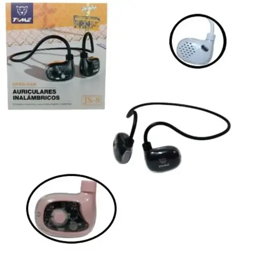 [5413] Auricular Bluetooth JS-8 Open-Ear Deportivos