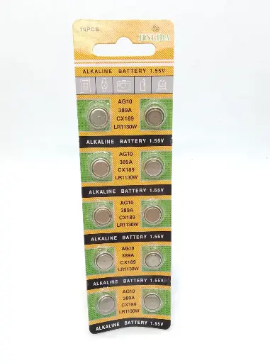 [5449] Pila Soda AG10 / LR1130 (Unidad)