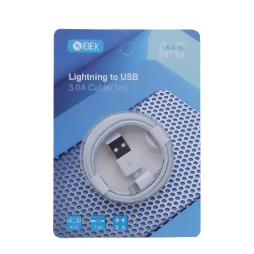 [5508] Cable Lightning A Usb Ibek 3A Cb-2335
