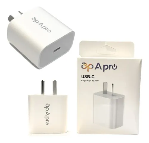 [5550] Cargador Tipo C Apro 20W Ap-Car55 Sin Cable