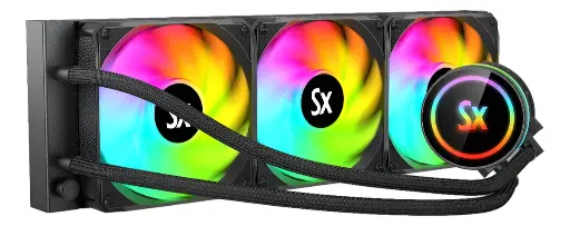 [5555] Water Cooler Solarmax Argb Wc-B360 Negro