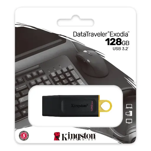 [5579] Pendrive Kingston 128Gb Dt Exodia 3.2