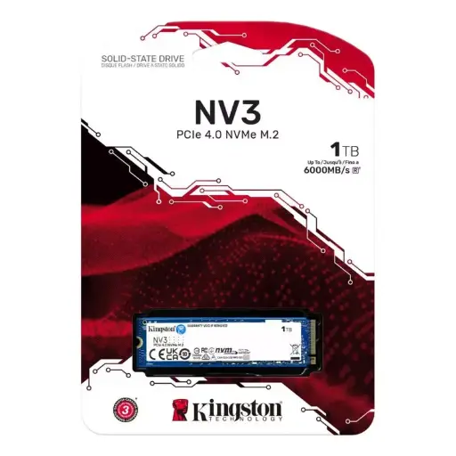 [5590] Disco Ssd Kingston Nv3 1Tb M.2. Nvme