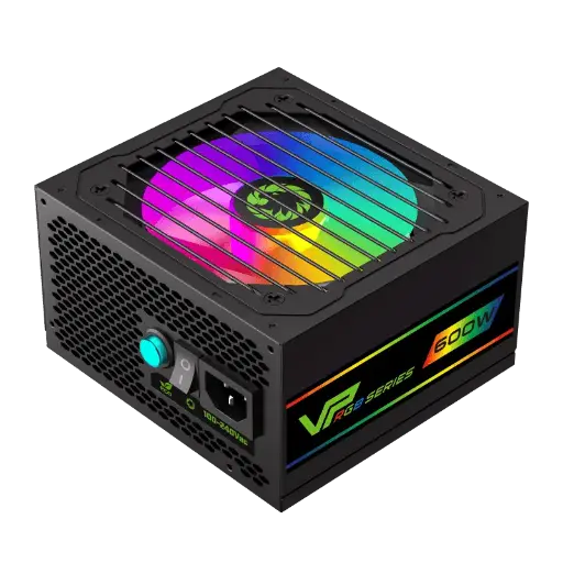 [3753] Fuente 600W Gamemax RGB 80 Plus Bronze