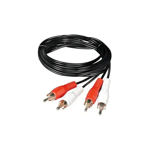 [5702] Cable Audio RCA 2 a 2 3 Metros