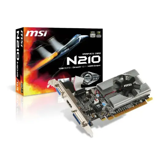 [2555] Placa de Video Geforce G210 1Gb DDR3 MSI