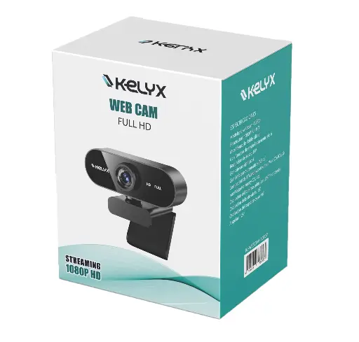 [5731] Webcam Kelyx 1080p Full HD con Microfono