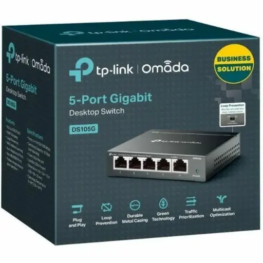 [5734] Switch Ethernet TP-Link 5 Puertos DS105G Omada