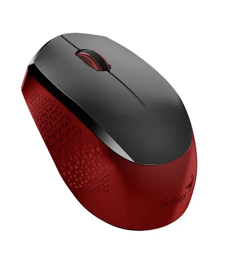 [5748] Mouse Genius NX-8000S Negro/Rojo Inalambrico