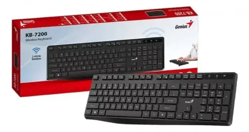 [5752] Teclado Genius KB-7200 Inalambrico