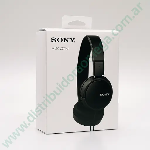 [5799] Auricular Sony MDR-ZX110 Negro Original