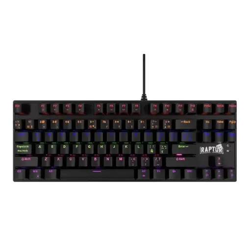 [5828] Teclado Mecanico Raptor Fireclaw M87 Retroiluminado