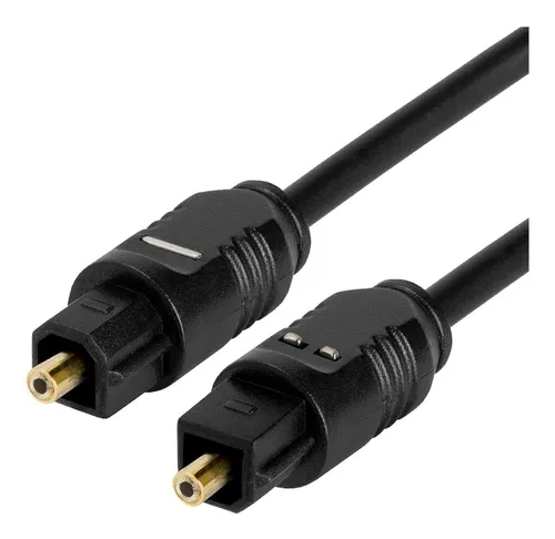 [5833] Cable de Audio Digital Optico Toslink 3 Metros (Fibra Optica)