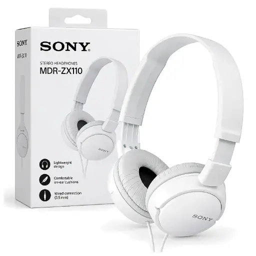 [5839] Auricular Sony MDR-ZX110 Blanco Original
