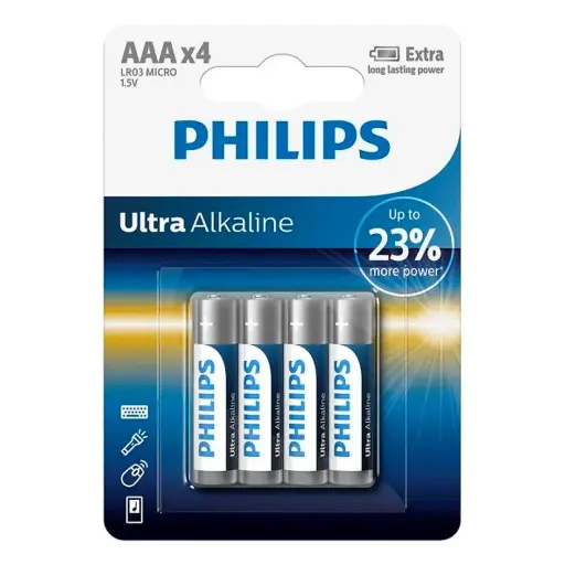 [5851] Pila Philips Ultra Alcalina AAA (Blister x 4)