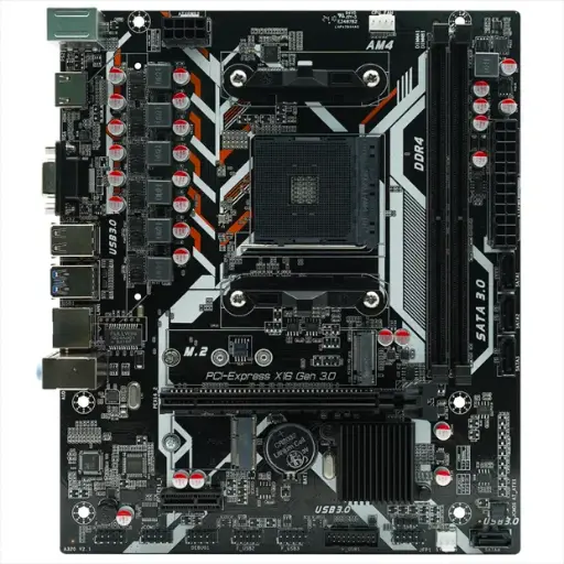 [5865] Motherboard Afox A320D4-MA5-V2 S/AM4