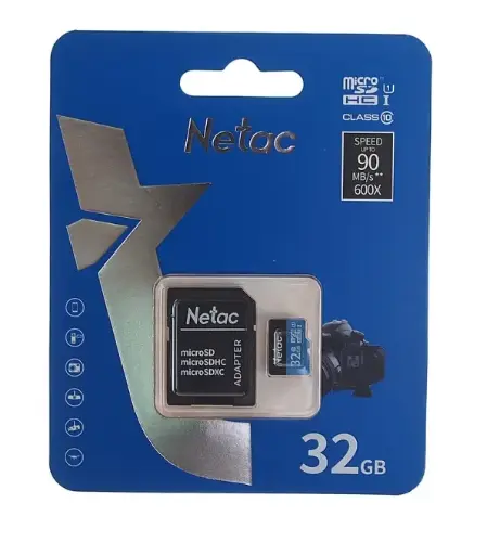 [5888] Memoria Netac Micro SD Con Adaptador 32Gb Clase 10