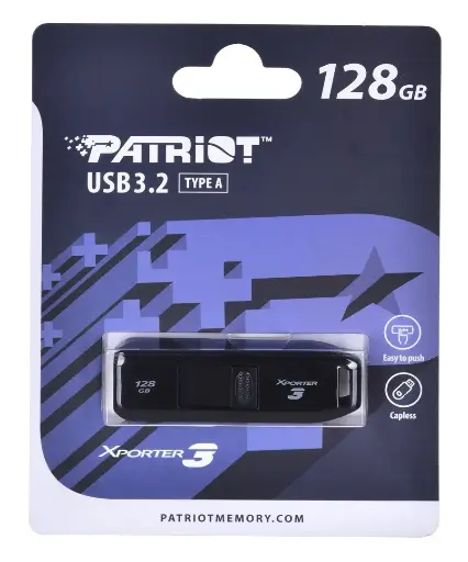 [5961] Pendrive Patriot 128GB Xporter 3 USB 3.2