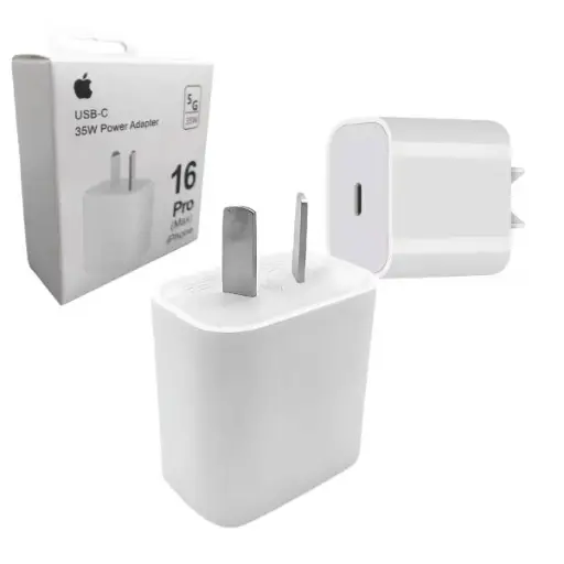 [6049] Cargador USB-C 35W MHJ93X/A Cabezal 16 PRO (Replica)