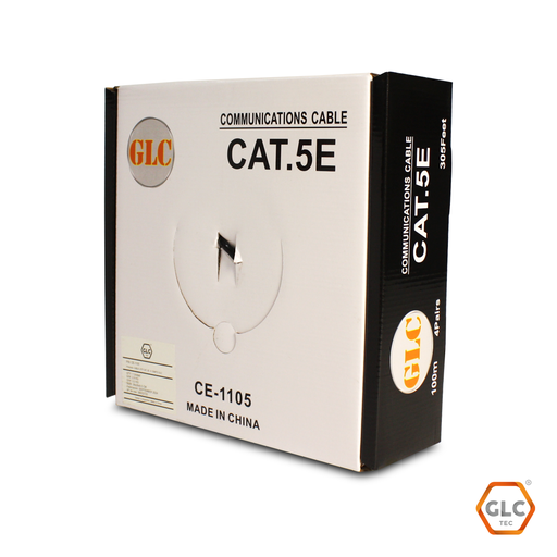 [6053] Cable UTP Categoria 5E GLC Exterior x 100 Metros