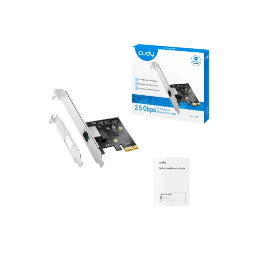 [6059] Placa De Red Ethernet PCI-E Cudy 2.5 Gpbs PE25