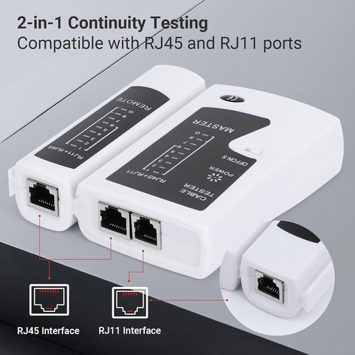 [6072] Tester de Red RJ45 / RJ11