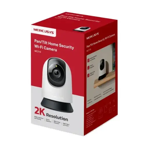 [6076] Camara IP Mercusys MC210 Wifi Domo Interior 2K